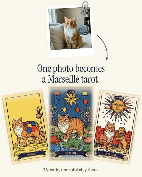 Tarot de Marseille, Starring Your Pet
