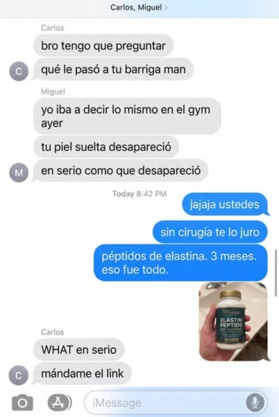 La proteína que el colágeno no puede reemplazar.