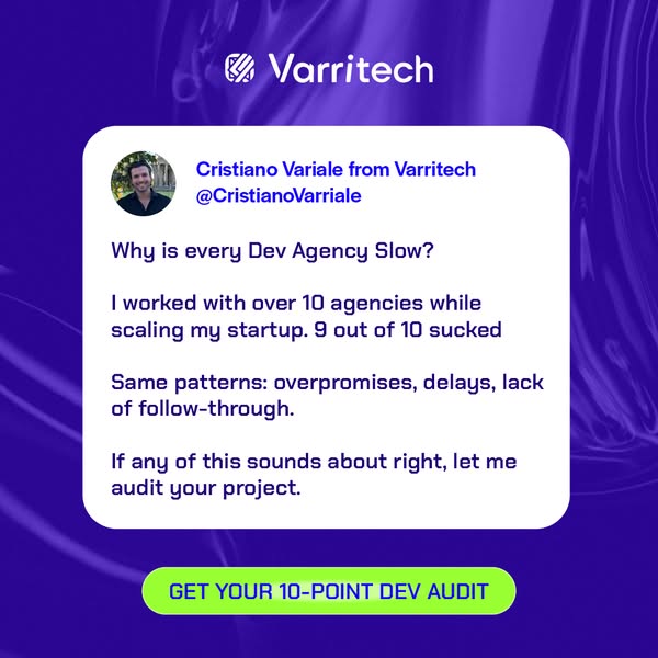 Built by a Founder Who Got Tired of Bad Agencies