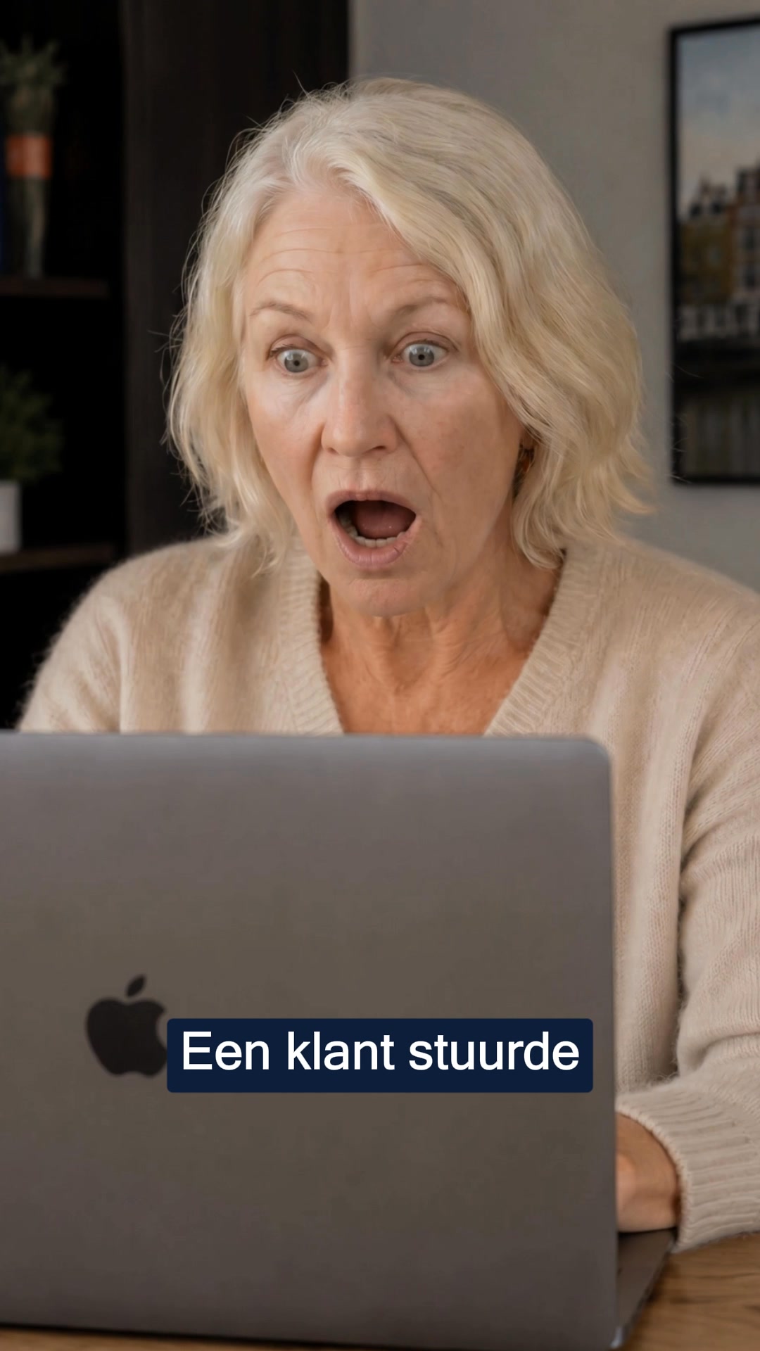 Ze stuurde haar kit terug, om hem meteen weer te kopen