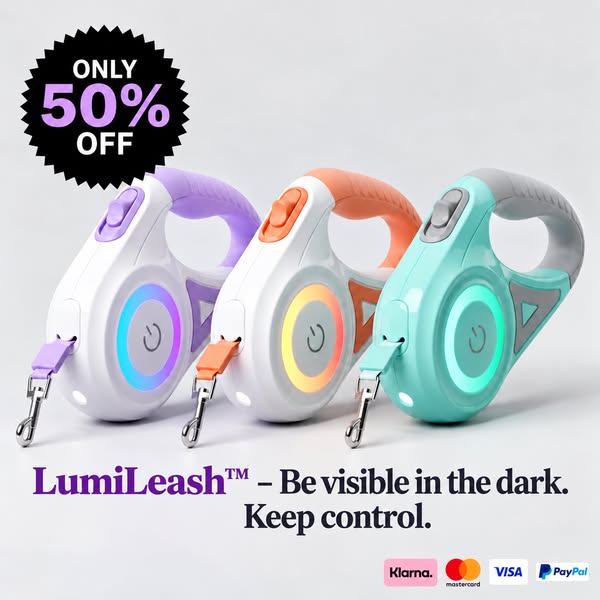 LumiLeash™ - Light-Up Dog Lead