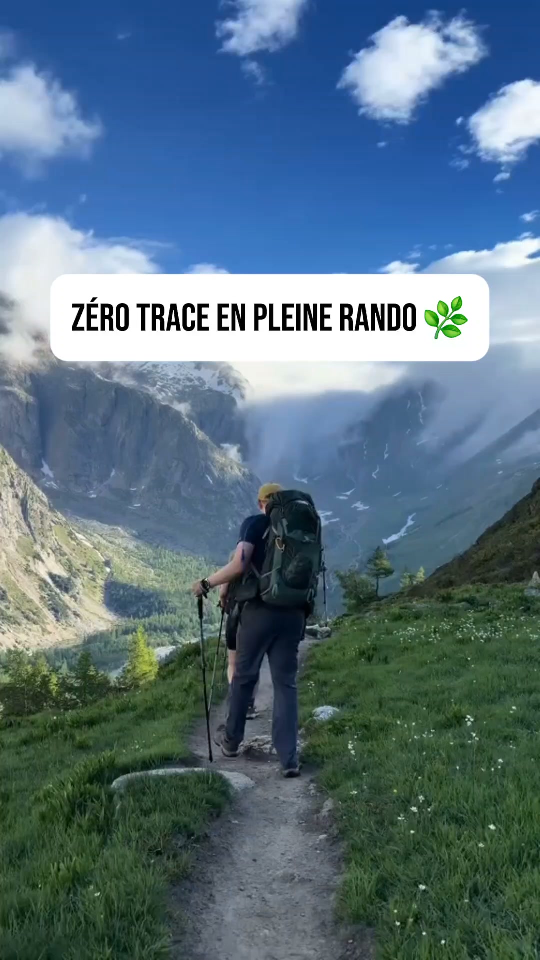 Zéro trace. 100% nature respectée.