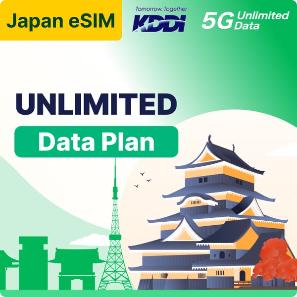 Japan Wireless eSIM for Japan Travel