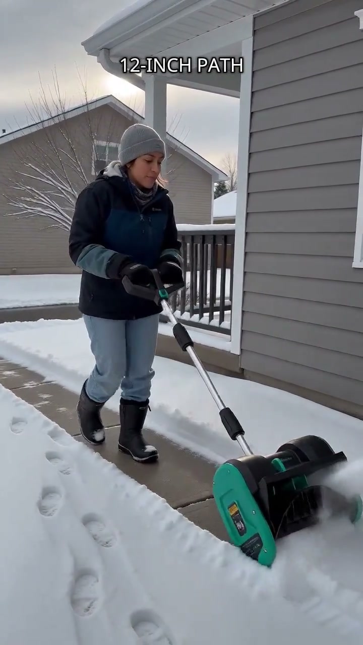 A Lighter, Cordless Way to Clear Snow