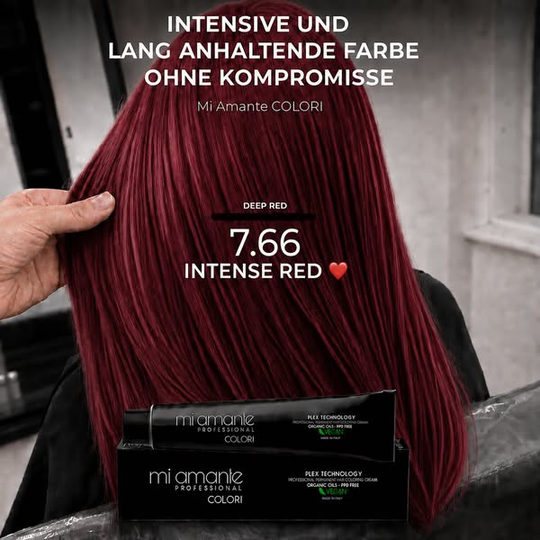 Die Farbe hält - ohne das Haar zu schädigen.