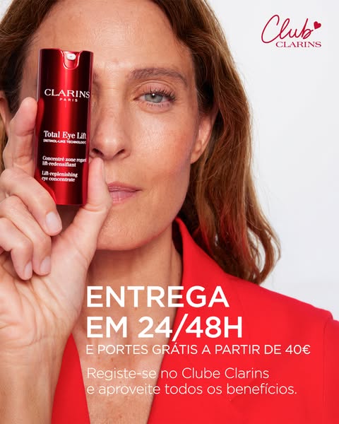 Registe-se no Club Clarins