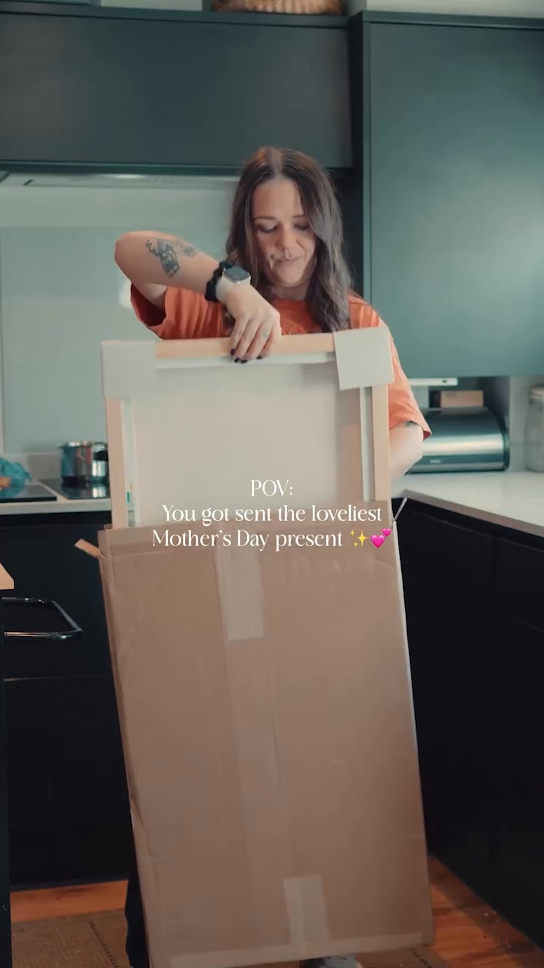 Tears of joy - most thoughtful gift ever!