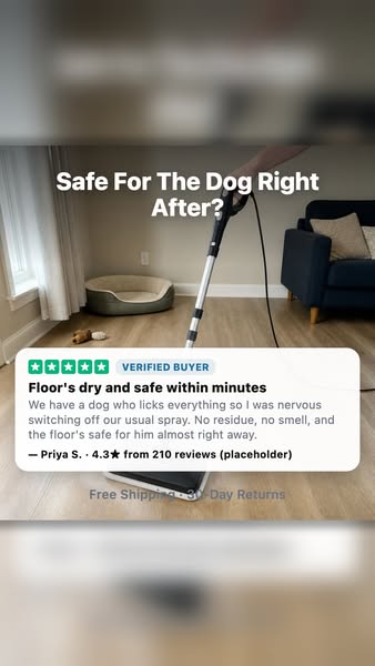Clean Every Room, No Chemicals