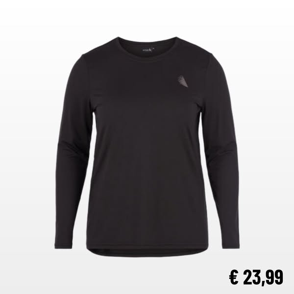 Sportblouse met lange mouwen