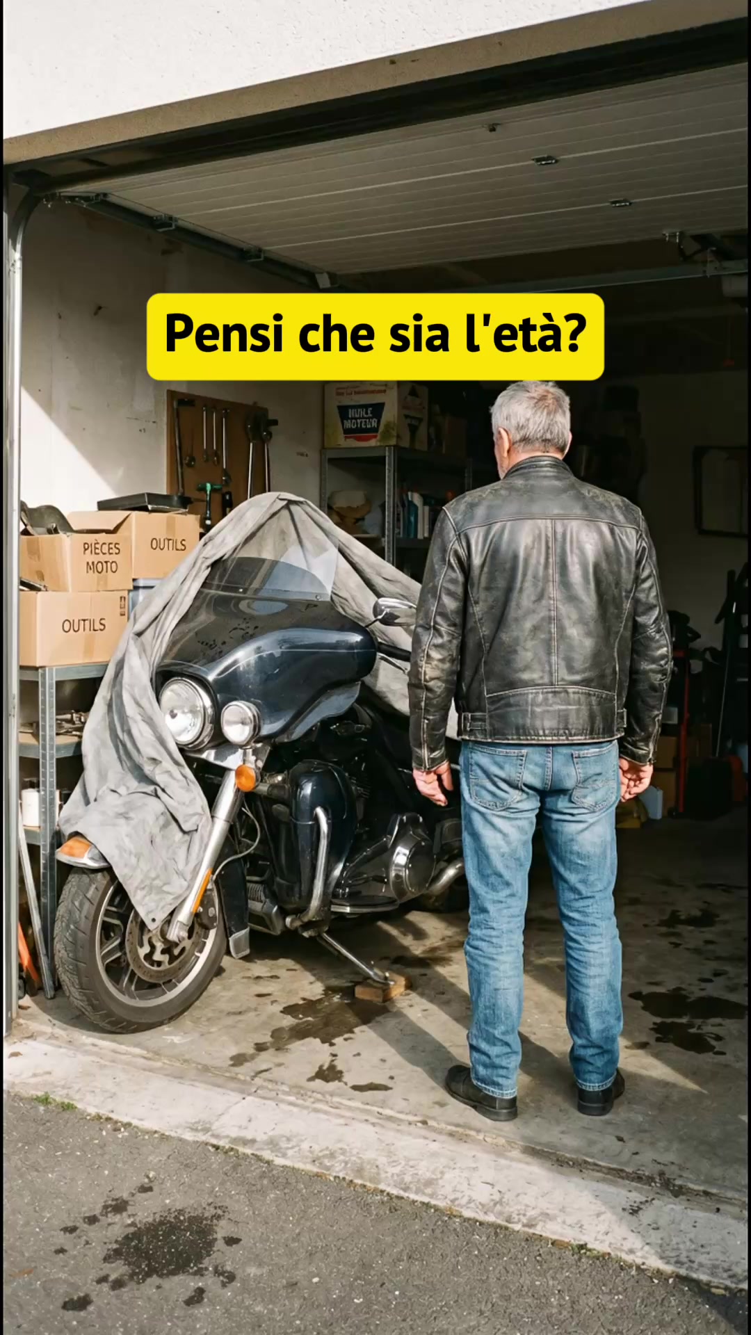 Non è l'età, è la sella.