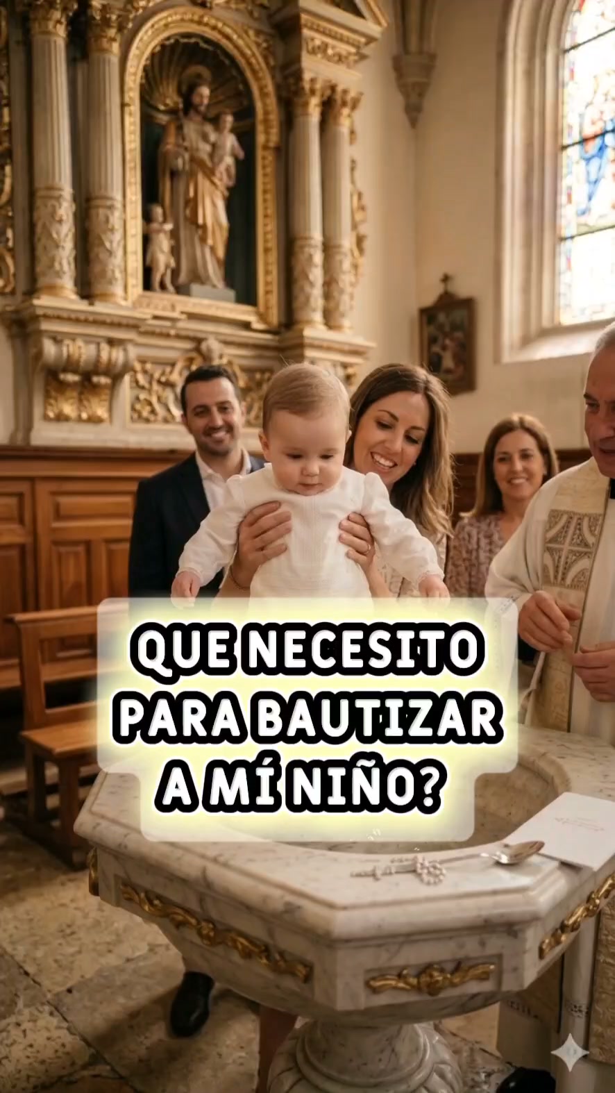 Te enseño qué preparar para el bautizo