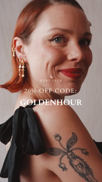 20% Off Code: GOLDENHOUR