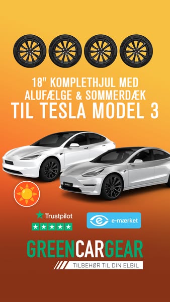 Sommerhjul til Model 3