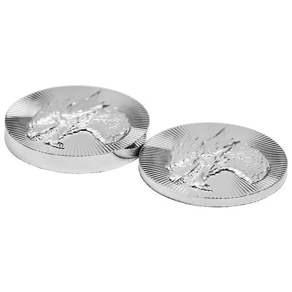 Scottsdale Mint 1oz and 2oz Dragon Stacker Silver Round Bundle
