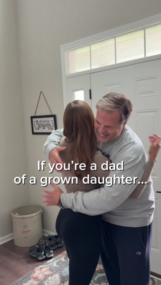 Dad & Daughter Hug Ring
