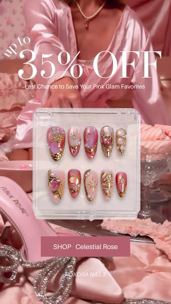 Press On Nails & Nail Accessories | Handmade Gel Nails | ROXORA