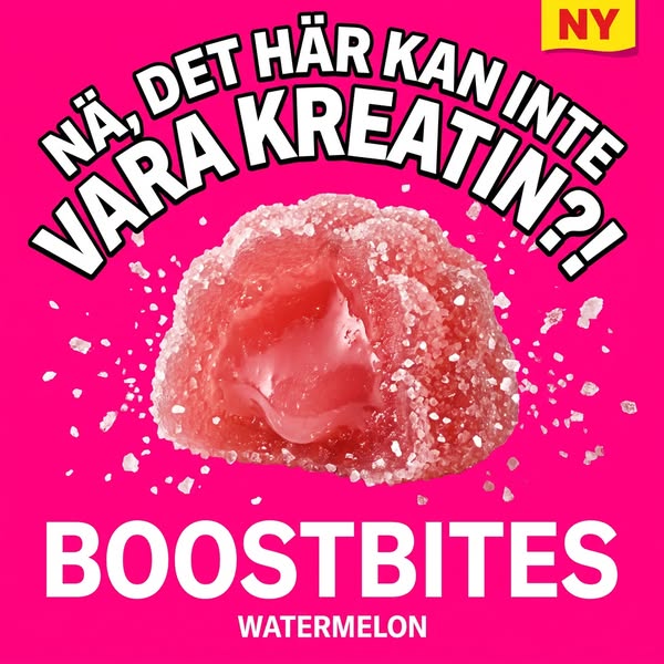 Kreatin i godissmak!