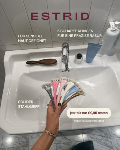 Preisgekrönter Rasierer