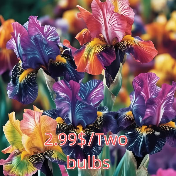 2 Iris Bulbs for $2.99 — Fall Clearance