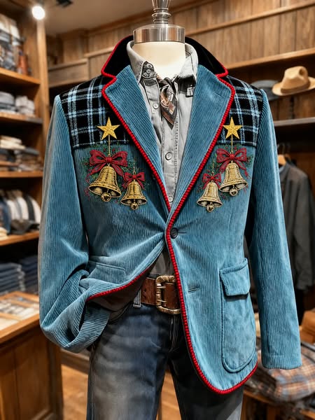 A Christmas Jacket That Actually Has Personality.