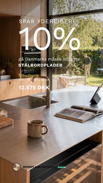 Spar yderligere 10% på stål