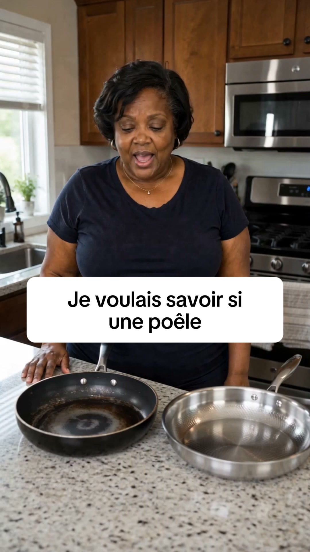 La dernière poêle que j'ai jetée m'a énervée.