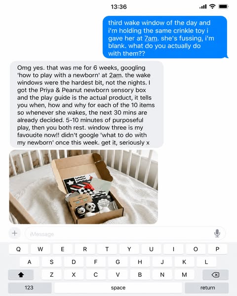 The #1 Newborn Sensory Box