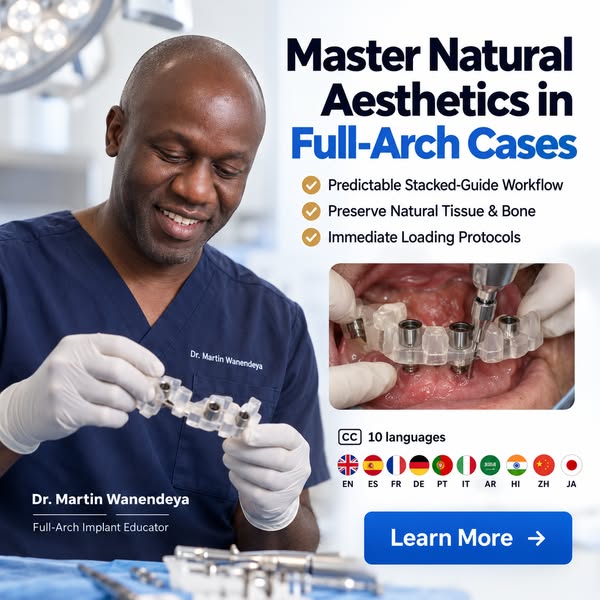 FP-1 Full-Arch Rehabilitation — Dr. Martin Wanendeya