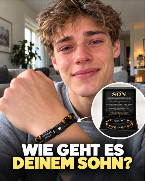 50 % RABATT | Für den Sohn, der immer sagt: „Alles okay.“