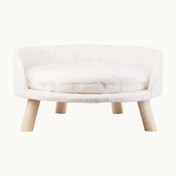 Round Pet Bed on Legs