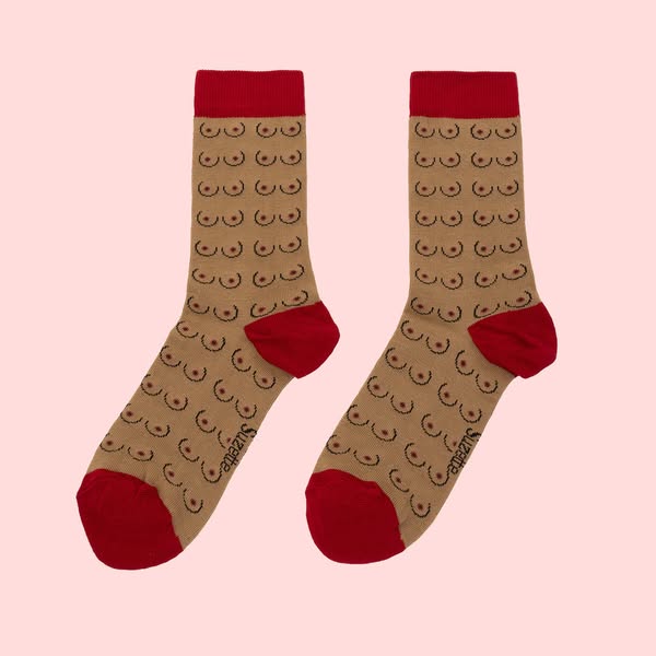 Chaussettes Seins - Noir- €15