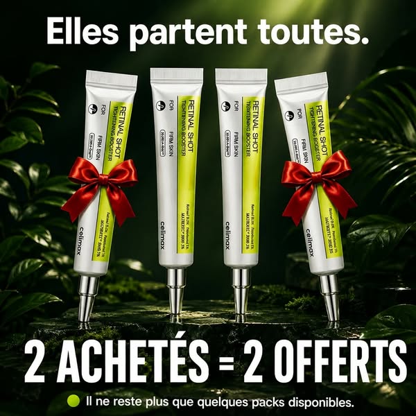 2 Achetés = 2 Offerts — Se termine ce soir