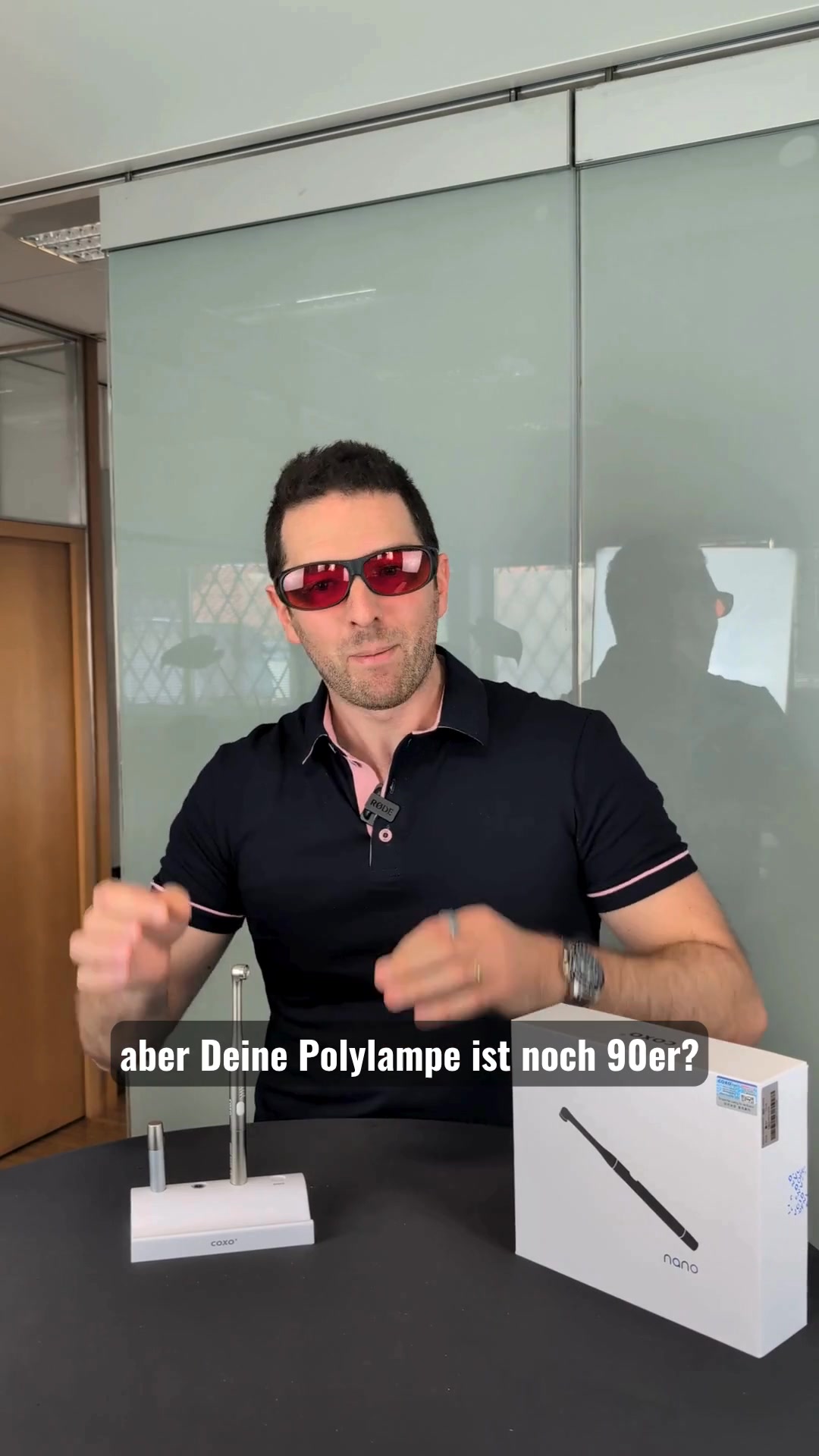 Stylische Praxis, 90er-Lampe? Das passt nicht!