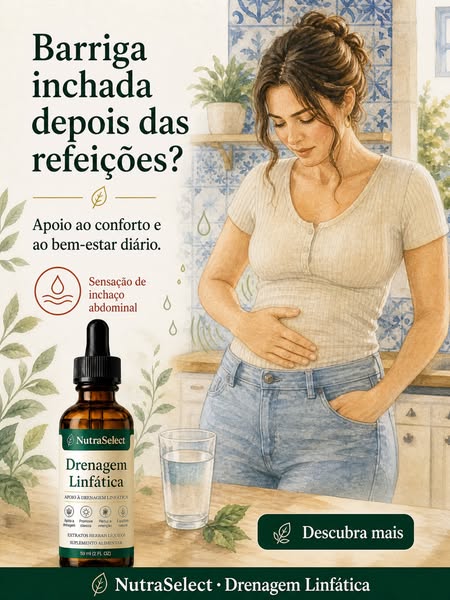 Menos inchaço, mais leveza em cada gota.