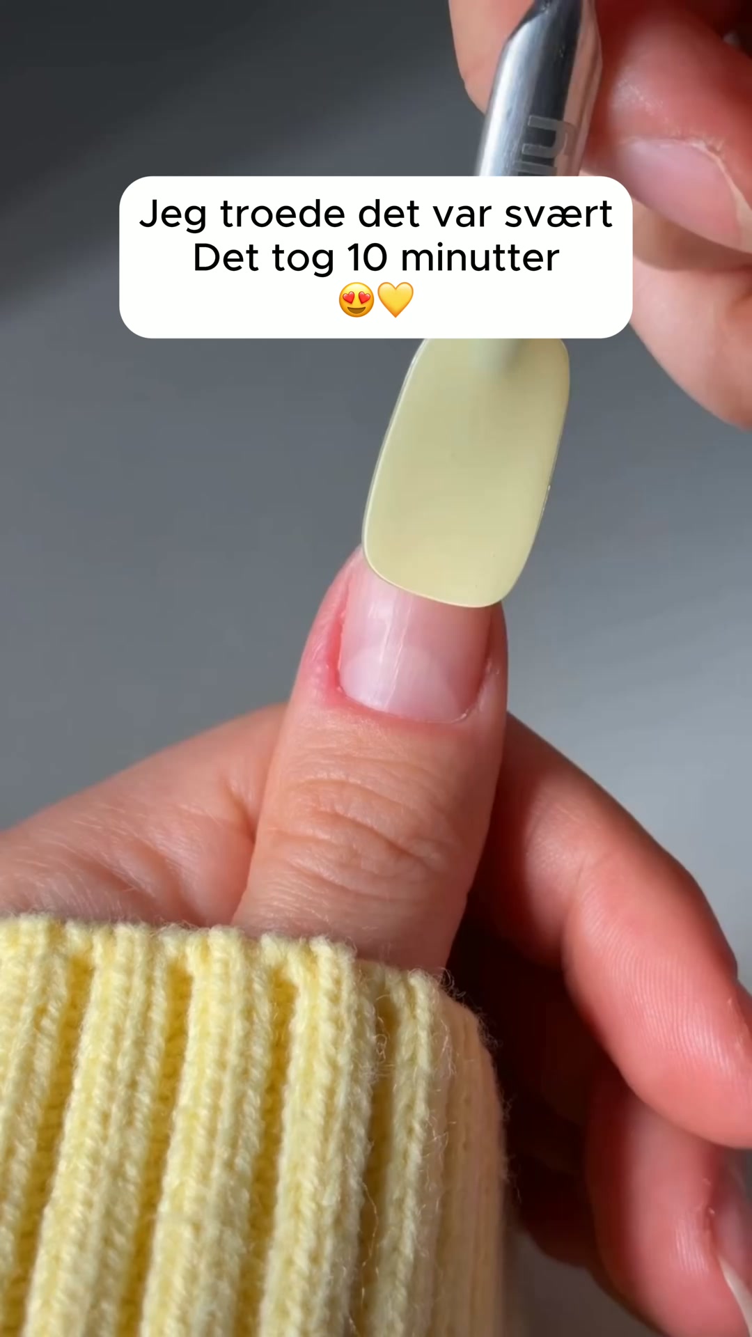 Salonnegle på 15 minutter
