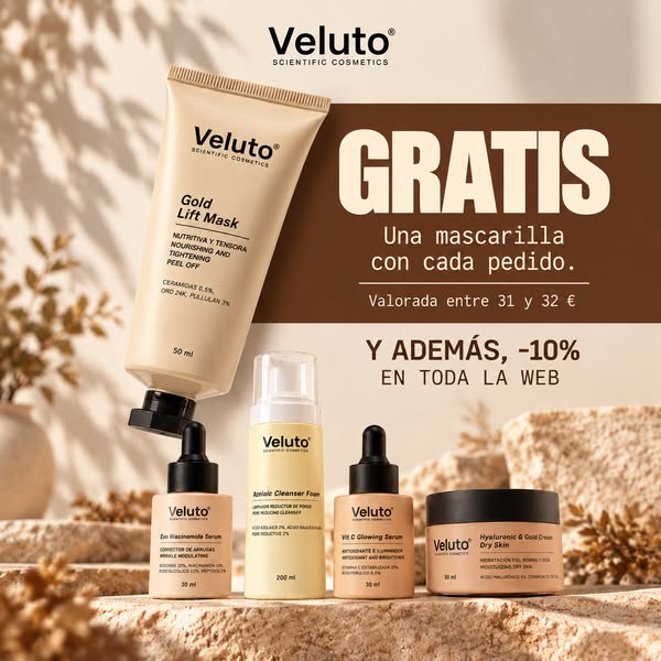 Mascarilla gratis con tu pedido