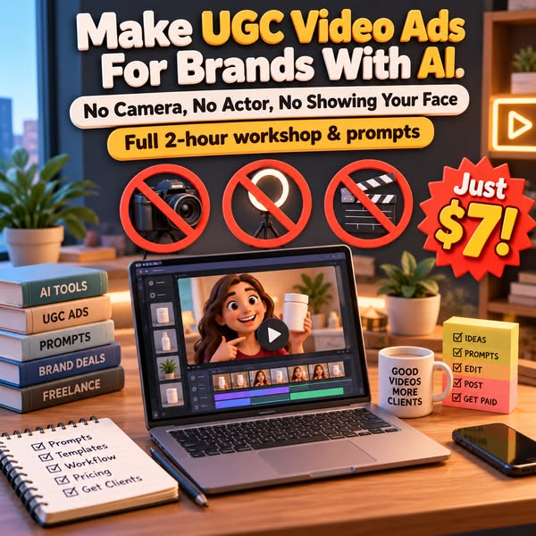 [$27] Create AI UGC Videos
