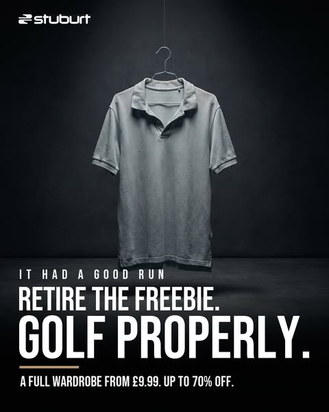 A fresh golf wardrobe from £9.99.