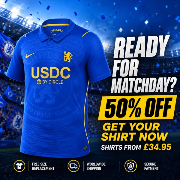 Chelsea Shirts Are Here!