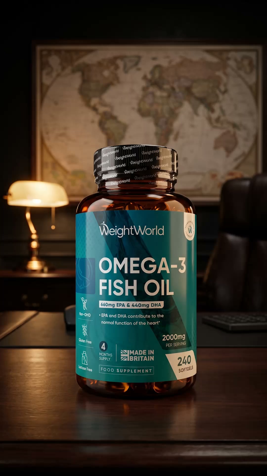 High-Strength Omega 3 Softgels