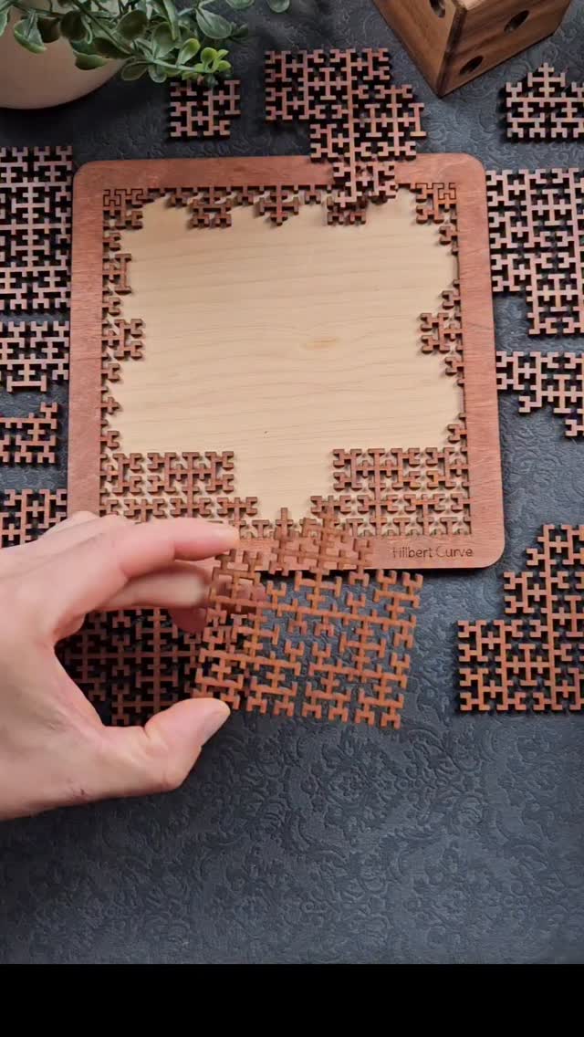 Fractal Tray Puzzles that spark joy and calm your mind.