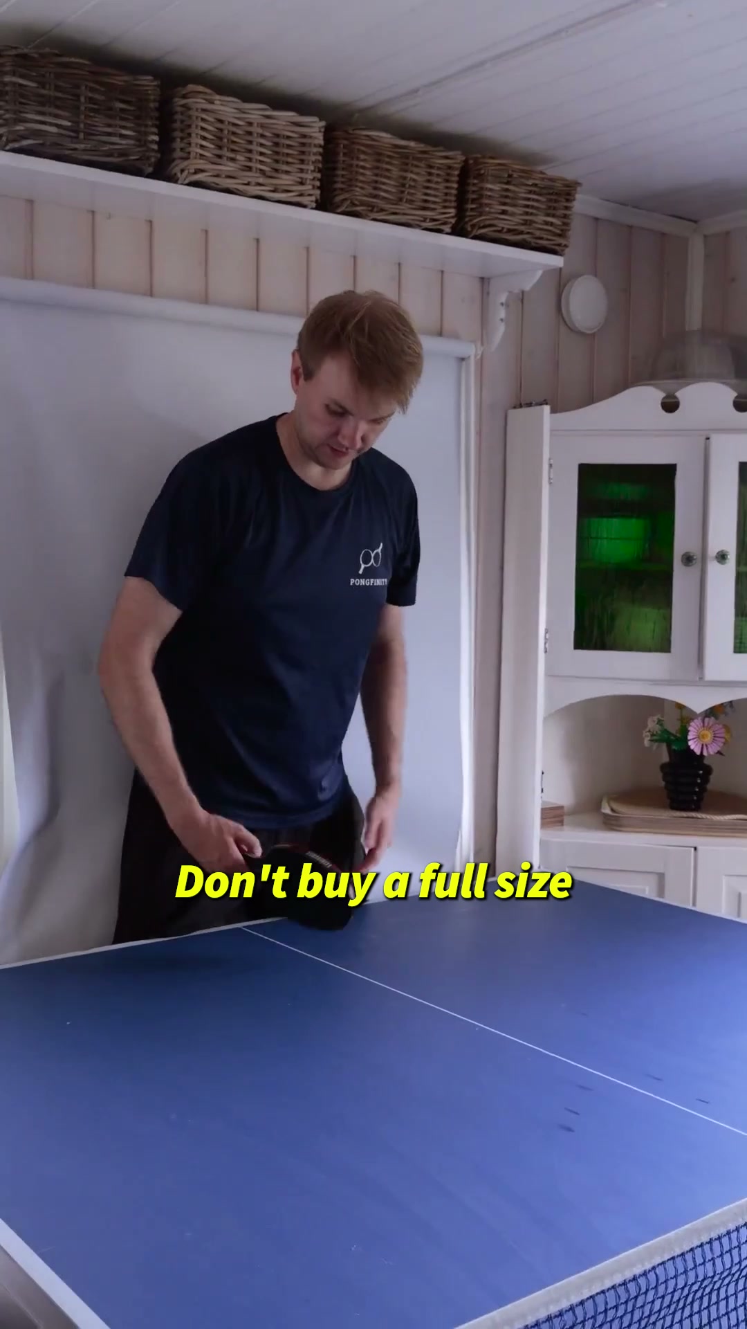 Pongfinity Ping Pong Set – Retractable Net, Paddles & Balls