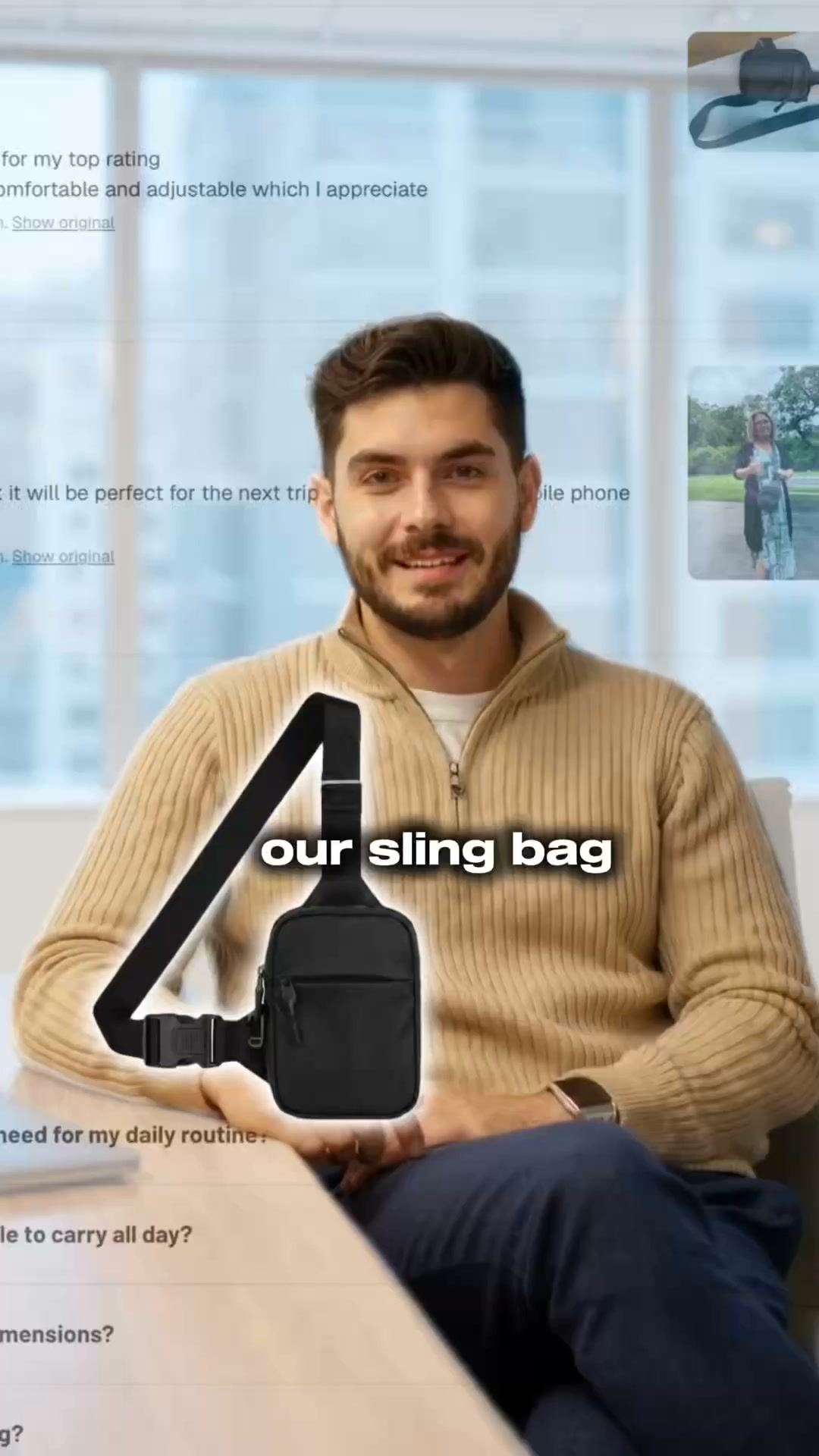 Buy One Sling Bag, Get One FREE