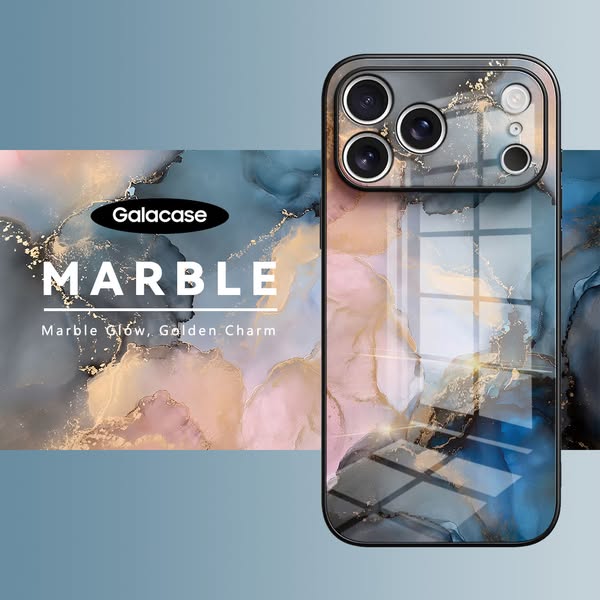 Falling Jade | iPhone Series Impact Resistant Glass Case