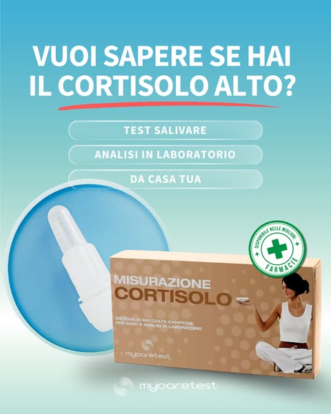 Vuoi sapere se hai il cortisolo alto?