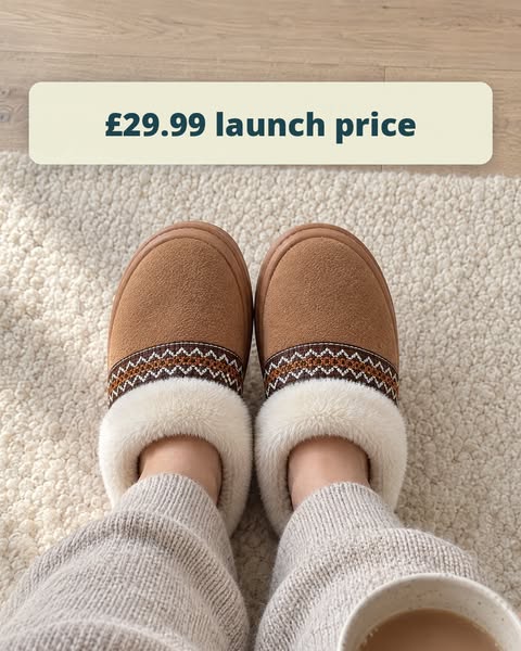 New: Cloud Nordic Slippers