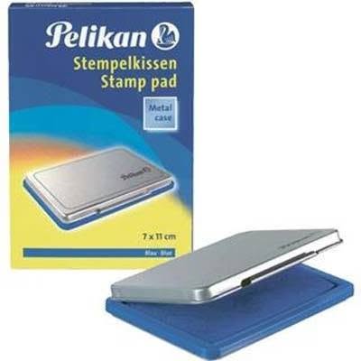 cuscinetto inchiostrato pelikan cm 7x11 blu