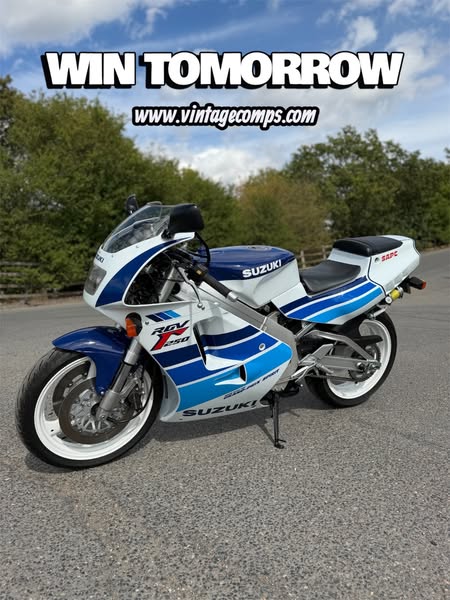 ENDS TOMORROW - WIN THIS RGV250
