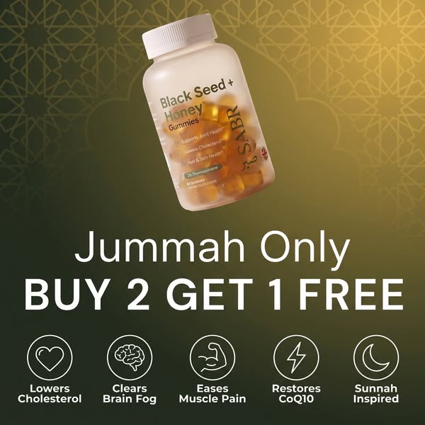 JUMMAH SALE Buy 2 Get 1 FREE