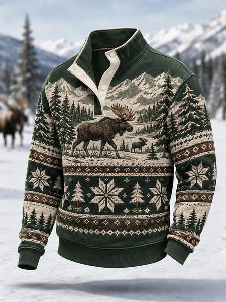 Winter Moose
